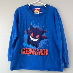 Vintage Pokémon Gengar Long Sleeve Shirt